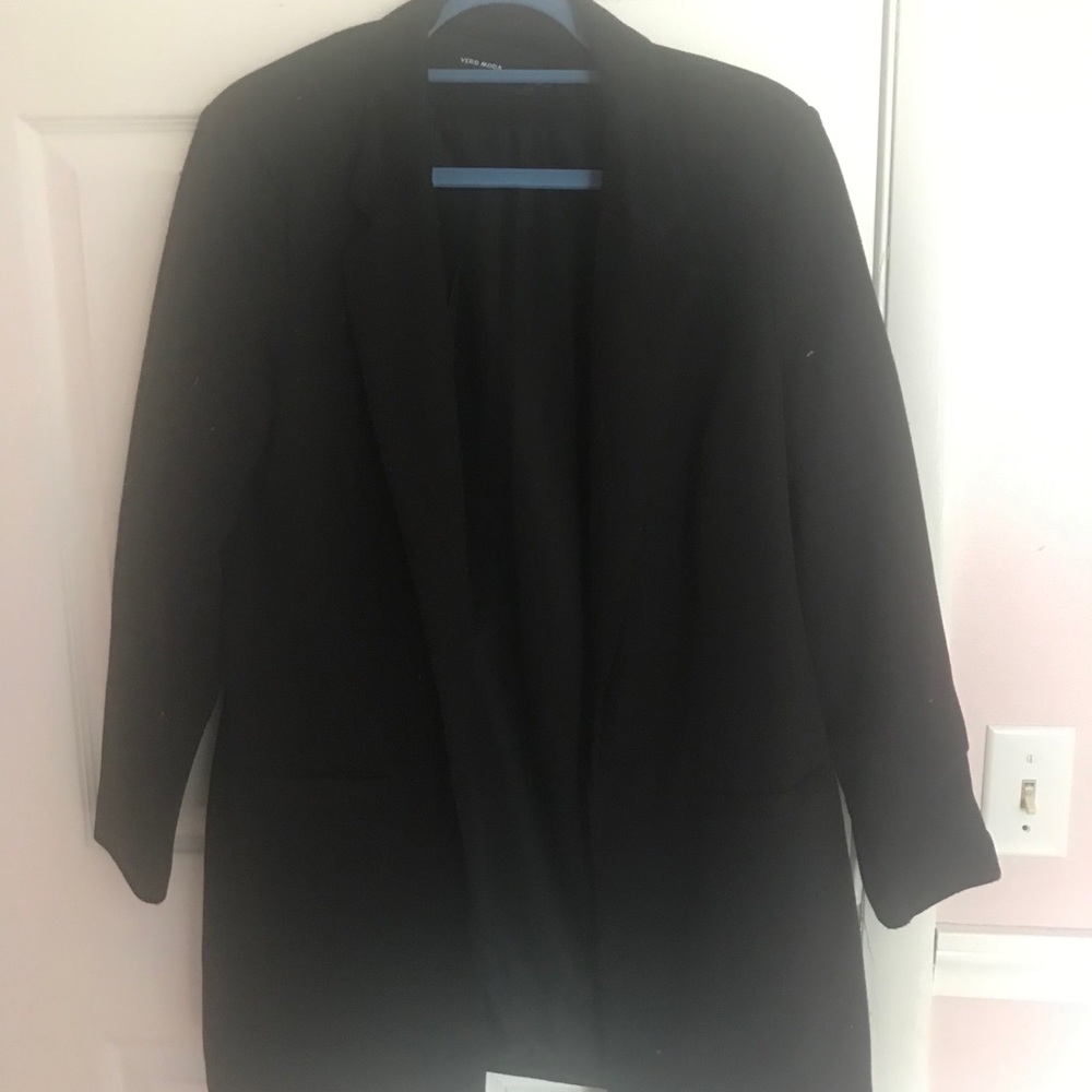 Long black blazer